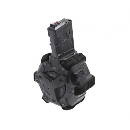 Adaptative Drum magasine Gas for M4 GBBR WE 350 rounds