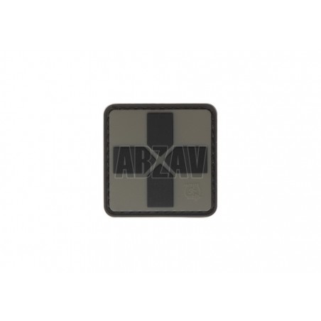 Red Cross Rubber Patch 40mm Ranger Green JTG