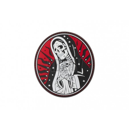 Santa Muerte Rubber Patch Red Sky JTG
