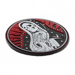 Santa Muerte Rubber Patch Red Sky JTG