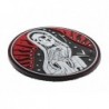 Santa Muerte Rubber Patch Red Sky JTG