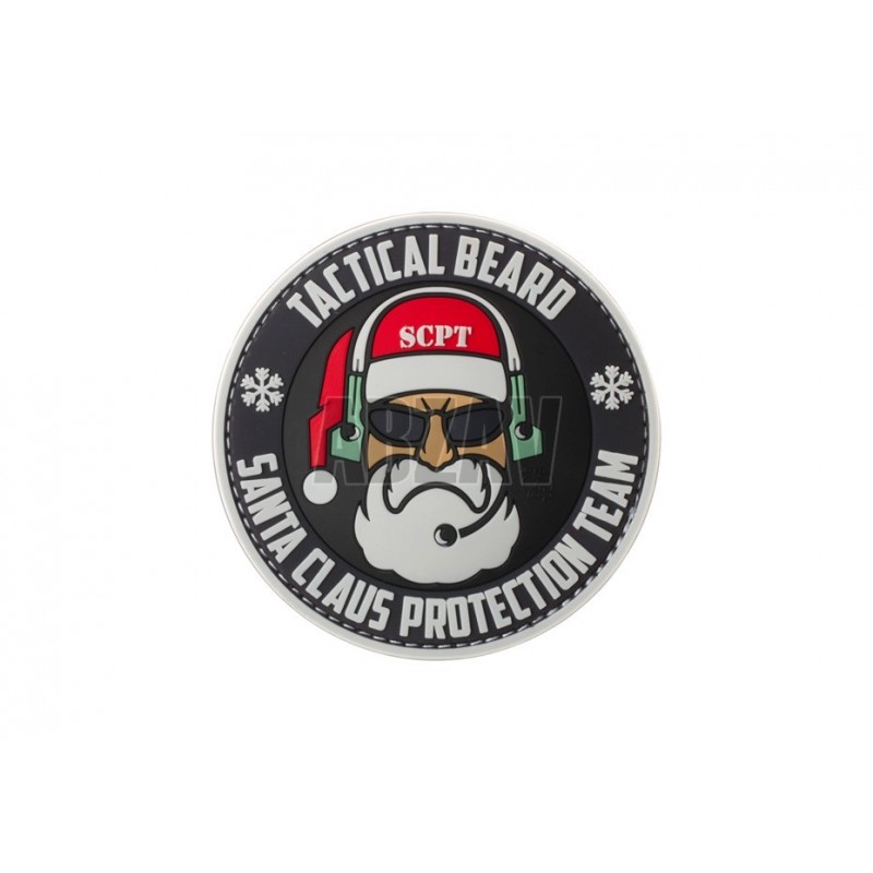 Santa Claus Protection Team Rubber Patch Color JTG