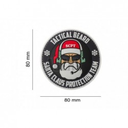 Santa Claus Protection Team Rubber Patch Color JTG