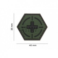 Tactical Medic Rubber Patch Forest JTG
