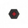 Tactical Medic Rubber Patch Blackmedic JTG