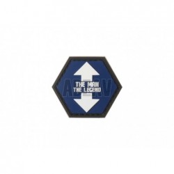 The Man The Legend Rubber Patch Color JTG