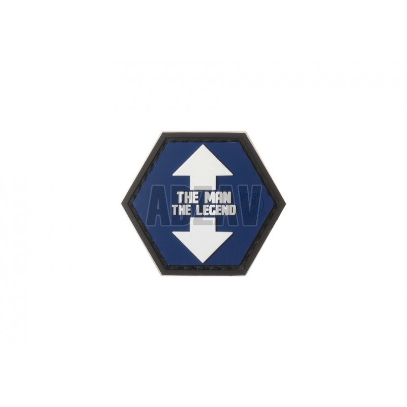 The Man The Legend Rubber Patch Color JTG