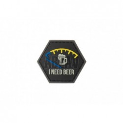 I need Beer Rubber Patch Blue JTG