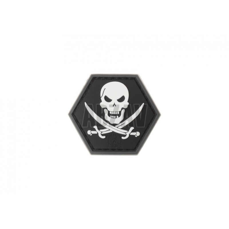 No Fear Pirate Rubber Patch SWAT JTG
