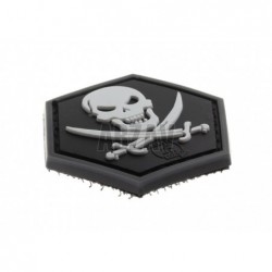 No Fear Pirate Rubber Patch SWAT JTG