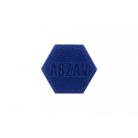 Paramedic Hexagon Rubber Patch Blue JTG