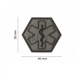 Paramedic Hexagon Rubber Patch Ranger Green JTG