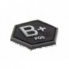 Bloodgroup Hexagon Rubber Patch B Pos SWAT JTG