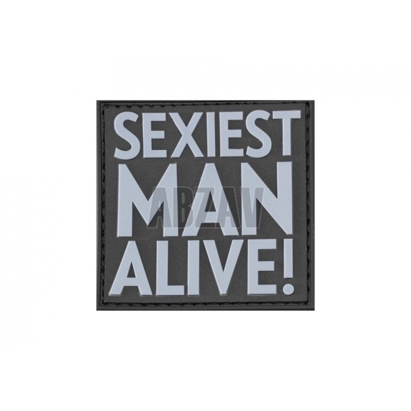 Sexiest Man Alive Rubber Patch SWAT JTG