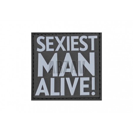 Sexiest Man Alive Rubber Patch SWAT JTG