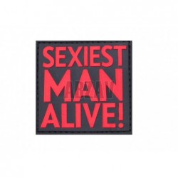Sexiest Man Alive Rubber Patch Blackmedic JTG
