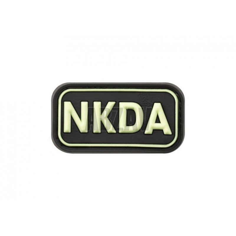 NKDA Rubber Patch Glow in the Dark JTG