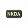 NKDA Rubber Patch Glow in the Dark JTG