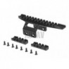 T10 Front Rail Black Action Army