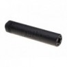 155mm D Type Silencer Black Metal