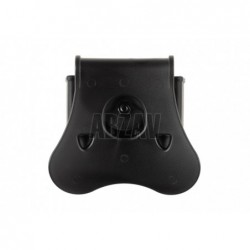 Double Mag Pouch for WE / KJW / TM 17/19 Black Amomax