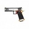 HX2031 Semi / Full Auto Black & Chrome GBB gas AW Custom