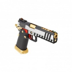 HX2031 Semi / Full Auto Black & Chrome GBB gas AW Custom