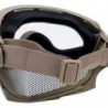 Pilot Mask With Glasses Tan