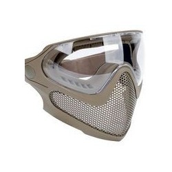 Pilot Mask With Glasses Tan