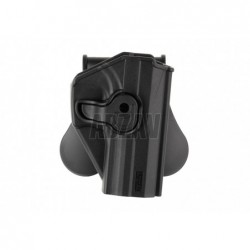 Paddle Holster for KWA USP / USP Compact / GTP9 Black Amomax