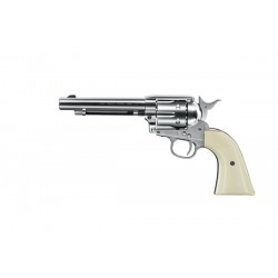 Colt SAA .45-5.5" Nickel/Pearl Co² Steel BBs Umarex