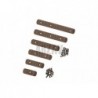 Keymod & M-LOK Rail Set 6-pack Dark Earth MP