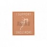 I Support Single Mums Rubber Patch Desert JTG