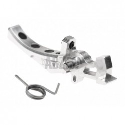 CNC Aluminum Advanced Speed Trigger Style D Silver Maxx Model