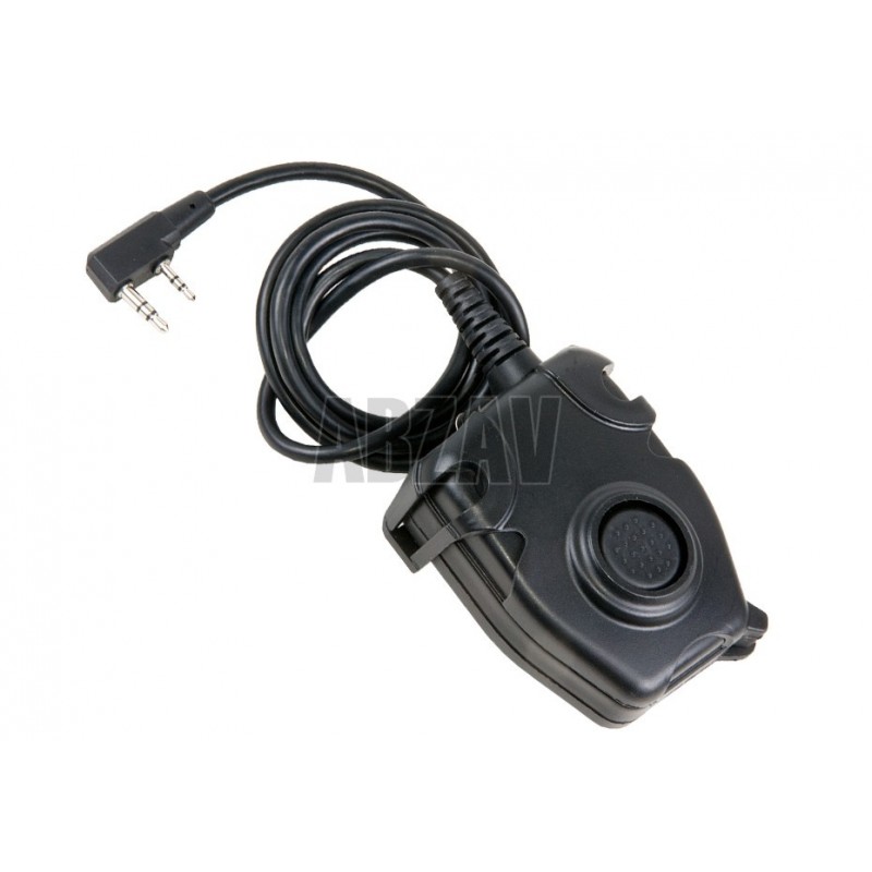 PTT Kenwood Connector Black Z-Tactical
