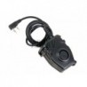 PTT Kenwood Connector Black Z-Tactical