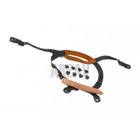 MICH Helmet Retention System H-Nape Black FMA