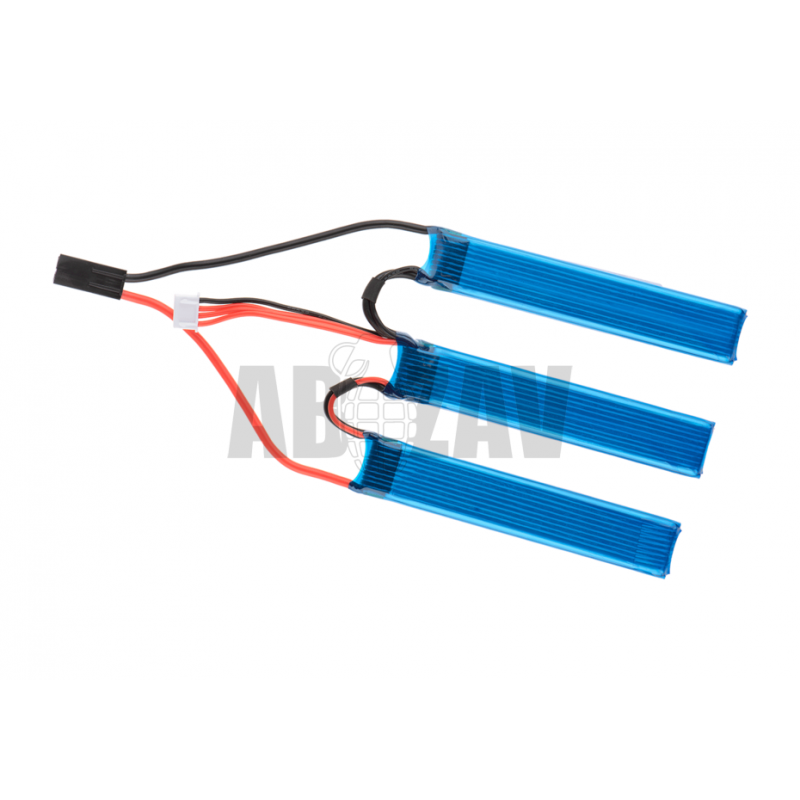 Lipo 11.1V 1000mAh 25C Split Type Nimrod