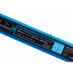 Lipo 11.1V 1000mAh 25C Split Type Nimrod