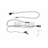 FBI Style Acoustic Headset Midland Connector Black Z-Tactical
