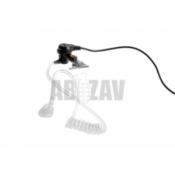 FBI Style Acoustic Headset Midland Connector Black Z-Tactical