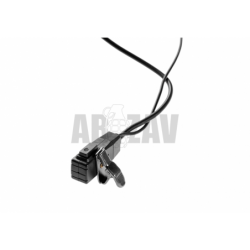 FBI Style Acoustic Headset Midland Connector Black Z-Tactical