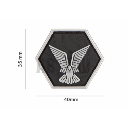 Hex Scouts Rubber Patch Color JTG