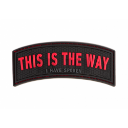 This is the Way Rubber Patch Color JTG