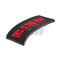 This is the Way Rubber Patch Color JTG