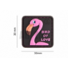 Bird of Love Rubber Patch JTG