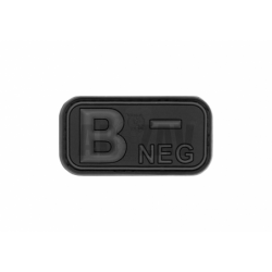 Bloodtype Rubber Patch B Neg Blackops JTG
