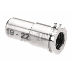 CNC Titanium Adjustable Air Seal Nozzle 19mm - 22mm for AEG Maxx Model
