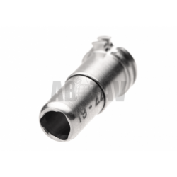 CNC Titanium Adjustable Air Seal Nozzle 19mm - 22mm for AEG Maxx Model