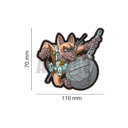 K9 Rubber Patch Color Outrider